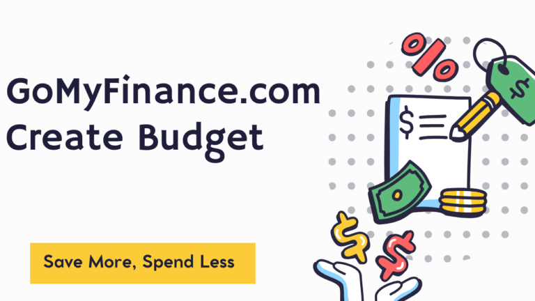 GoMyFinance.com Create Budget